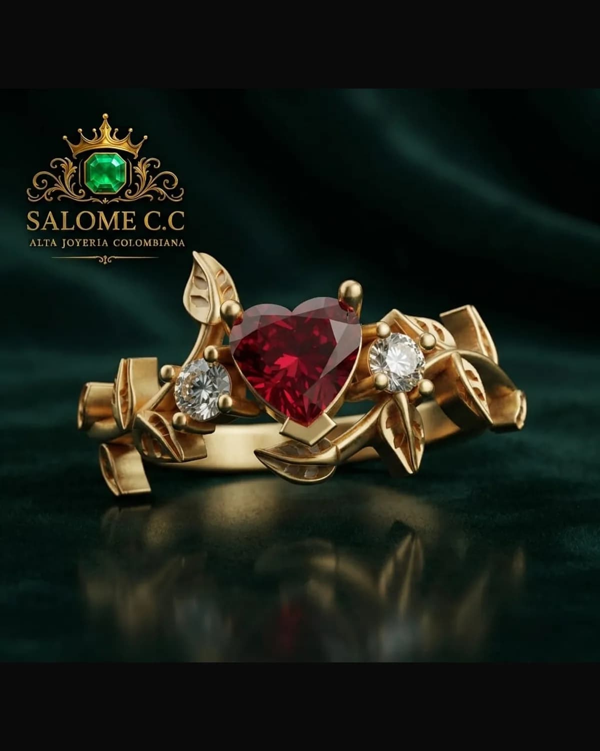 Anillo Pasión de Enredadera