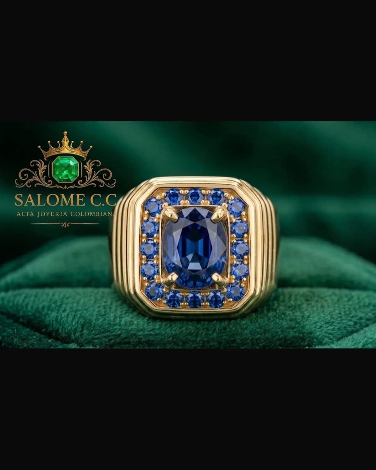 Anillo Zafiro Soberano