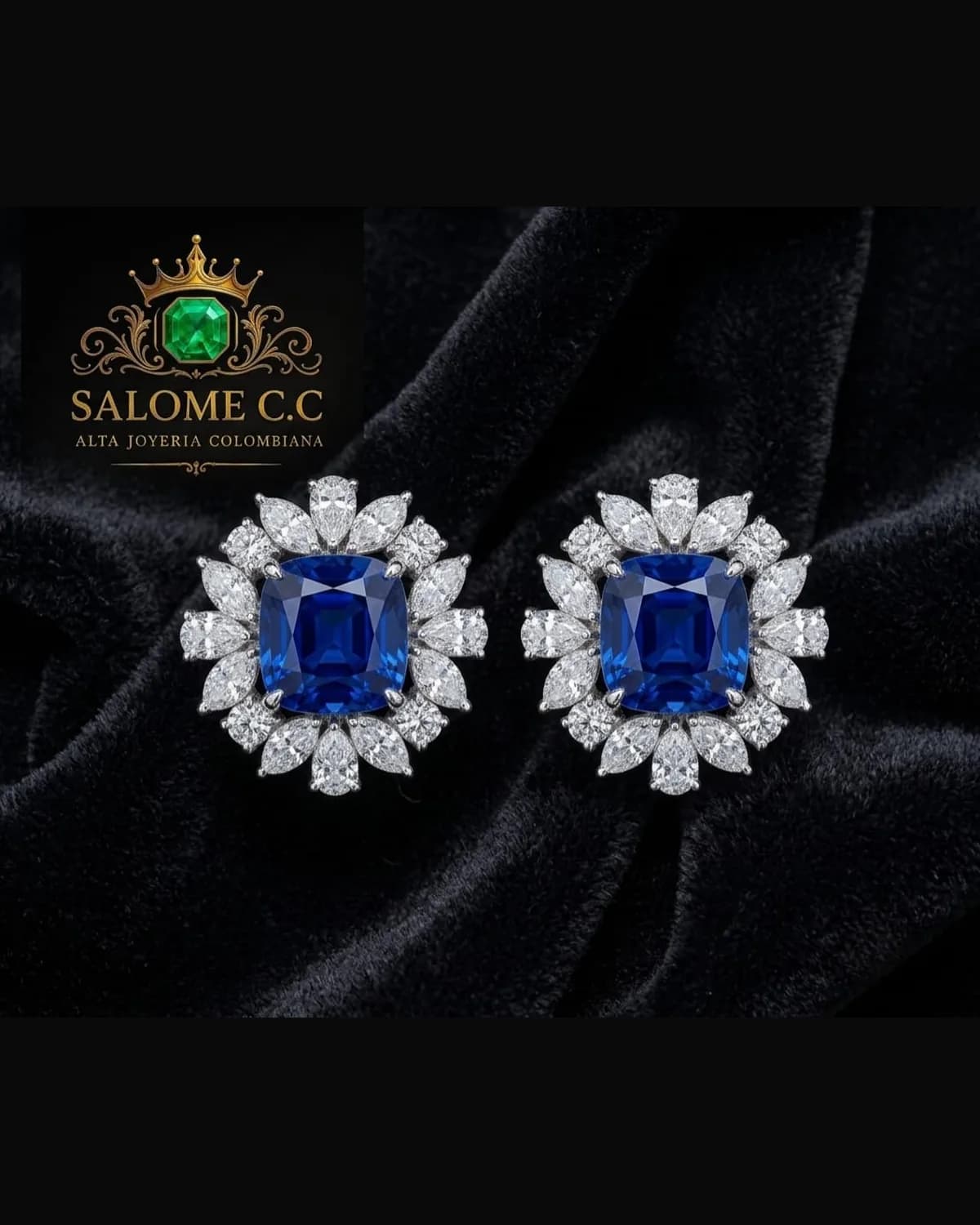 Aretes Halo Imperial II
